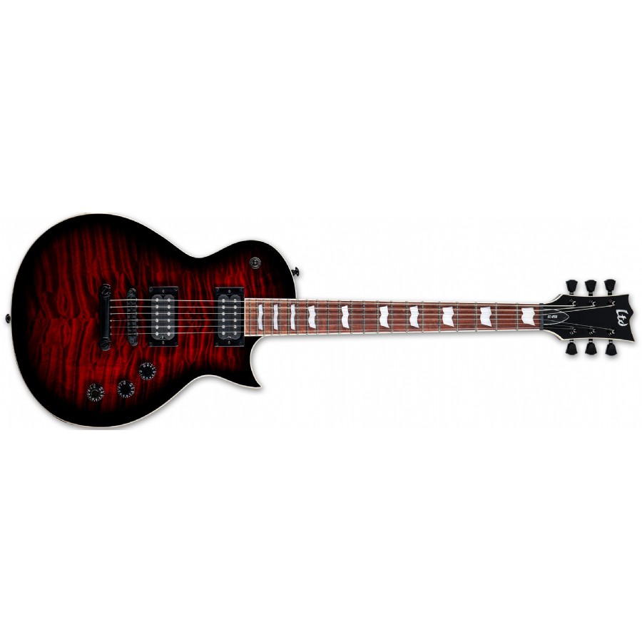 LTD EC-256QM Black Cherry Sunburst Elektro Gitar