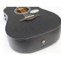 Ibanez AW1040CE Artwood Series WK - Weathered Black Open Pore Elektro Akustik Gitar