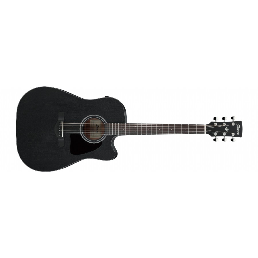 Ibanez AW1040CE Artwood Series WK - Weathered Black Open Pore Elektro Akustik Gitar