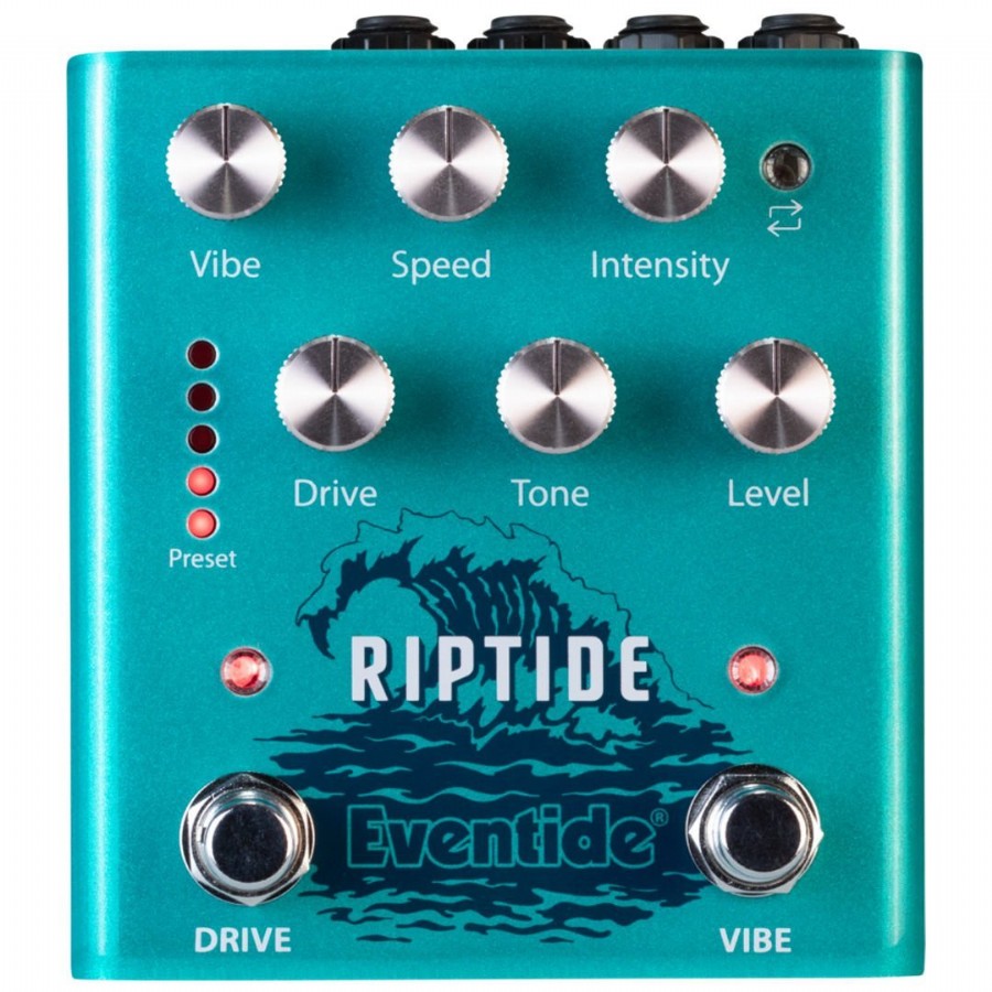Eventide Audio Riptide Ripping Distortion and Swirling Modulation Pedal