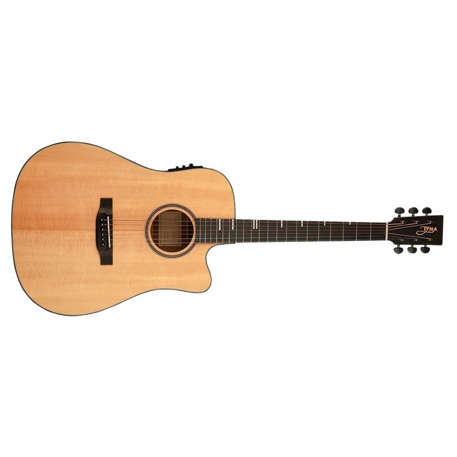 Tyma HDC-350S Naturel Elektro Akustik Gitar