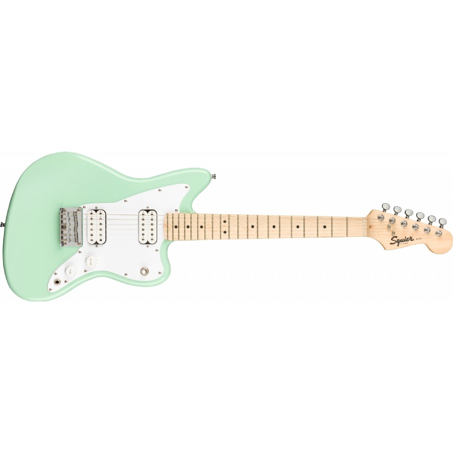 Squier MINI JAZZMASTER HH Surf Green - Maple Elektro Gitar