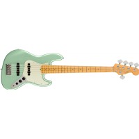Fender American Professional II Jazz Bass V Mystic Surf Green - Maple