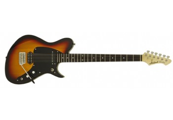 Aria Pro-II J-B’tone – Baritone 3TS (3 Tone Sunburst) -  Elektro Gitar