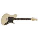 Aria Pro-II J-B’tone – Baritone SVW (See-Through Vintage White)