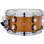 Mapex MPX Maple/Poplar Side Snare Drum - MPNMP0550 Transparent Midnight Black 10x55 Trampet