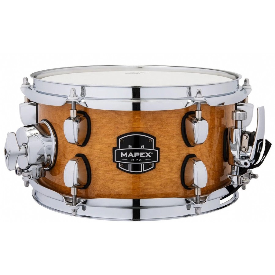 Mapex MPX Maple/Poplar Side Snare Drum - MPNMP0550 Gloss Natural 10x55 Trampet