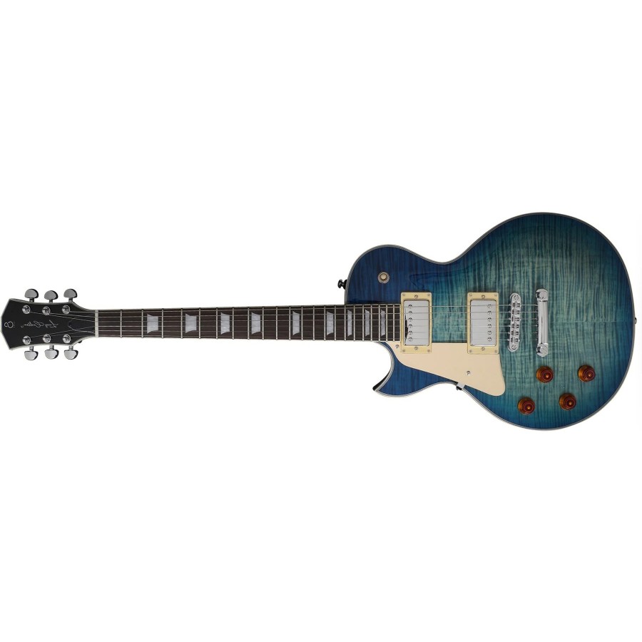 Sire Larry Carlton L7 LH TBL - Transparent Blue Solak Elektro Gitar