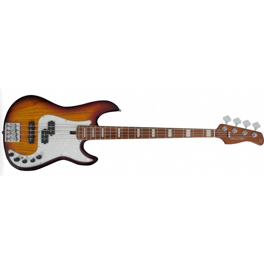 Marcus Miller By Sire P8 Ash TS - Tobacco Sunburst Bas Gitar