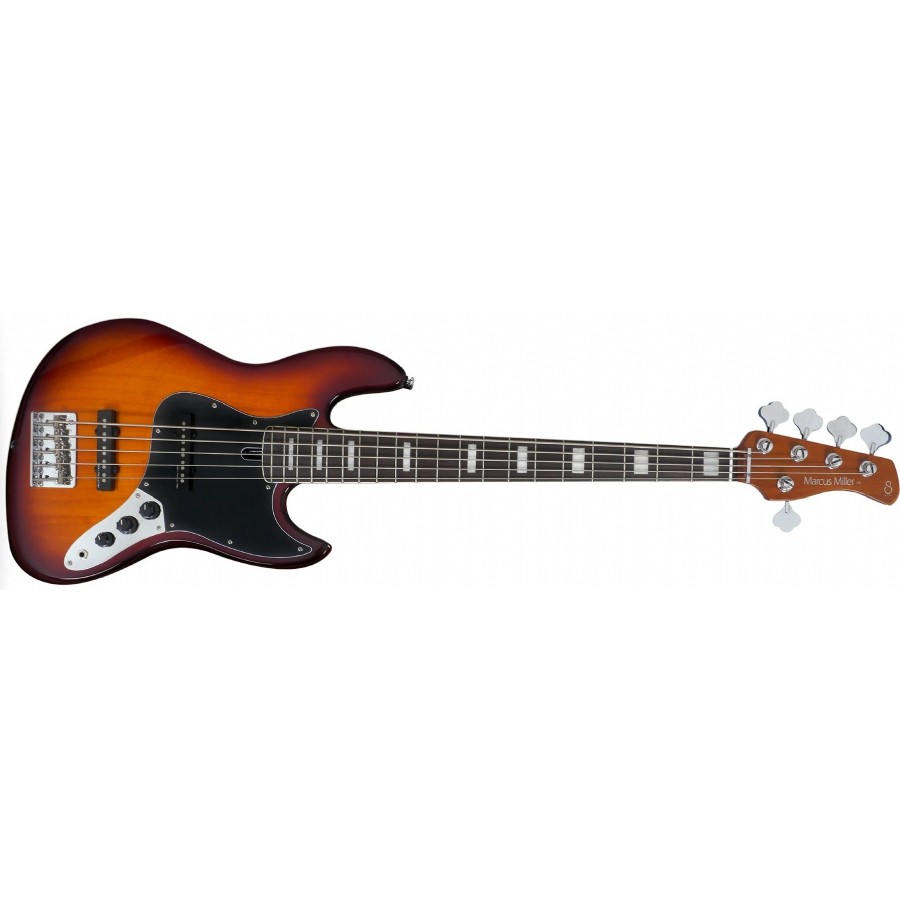 Marcus Miller By Sire V5R Alder 5 TS - Tobacco Sunburst 5 Telli Bas Gitar