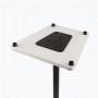 On Stage SMS7500B Wood Studio Monitor Stands (Black, Pair) White 2'li Stüdyo Monitörü Standı