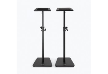 On Stage SMS7500B Wood Studio Monitor Stands (Black, Pair) Black - 2'li Stüdyo Monitörü Standı