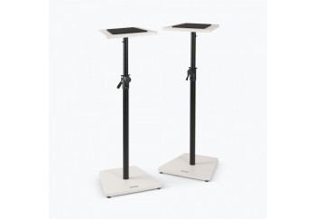 On Stage SMS7500B Wood Studio Monitor Stands (Black, Pair) White - 2'li Stüdyo Monitörü Standı