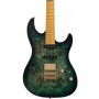 Sire Larry Carlton S10 HSS Transparent Green Elektro Gitar