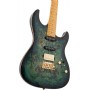 Sire Larry Carlton S10 HSS Transparent Green Elektro Gitar