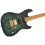 Sire Larry Carlton S10 HSS Transparent Green Elektro Gitar