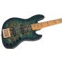 Sire Marcus Miller V10 5 Strings Transparent Green Satin 5 Telli Bas Gitar