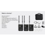 CKMOVA Vocal M V2 Professional UHF Dual-Channel Wireless Mic Telsiz Mikrofon Sistemi (Wireless-Kablosuz)