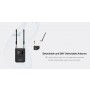 CKMOVA Vocal M V3 Professional UHF Dual-Channel Wireless Mic Telsiz Mikrofon Sistemi (Wireless-Kablosuz)