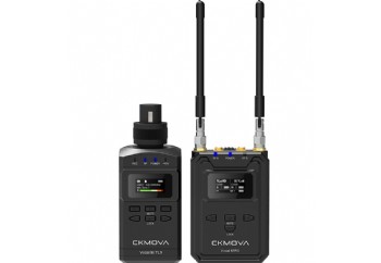 CKMOVA Vocal M V3 Professional UHF Dual-Channel Wireless Mic - Telsiz Mikrofon Sistemi (Wireless-Kablosuz)