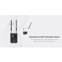 CKMOVA Vocal M V4 Professional UHF Dual-Channel Wireless Mic Telsiz Mikrofon Sistemi (Wireless-Kablosuz)