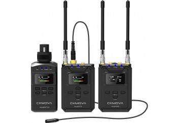 CKMOVA Vocal M V4 Professional UHF Dual-Channel Wireless Mic - Telsiz Mikrofon Sistemi (Wireless-Kablosuz)