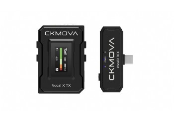 CKMOVA X V3 Ultra-compact 2.4GHz Dual-Channel Wireless Mic - Telsiz Mikrofon Sistemi (Wireless-Kablosuz)