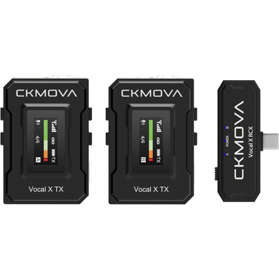 CKMOVA X V4 Telsiz Mikrofon Sistemi (Wireless-Kablosuz)