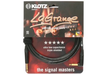 Klotz LA-GPR0300 -  Grange Neutrik Altın Açılı Uçlu Enstrüman Kablosu - 3 metre