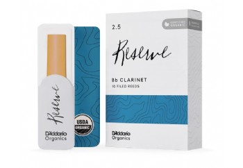 Rico Royal By Daddario Organic Reserve Bb Clarinet Reeds No:2.5 - Bb Klarnet Kamışı (10'lu Paket)