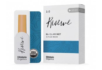 Rico Royal By Daddario Organic Reserve Bb Clarinet Reeds No:3 - Bb Klarnet Kamışı (10'lu Paket)