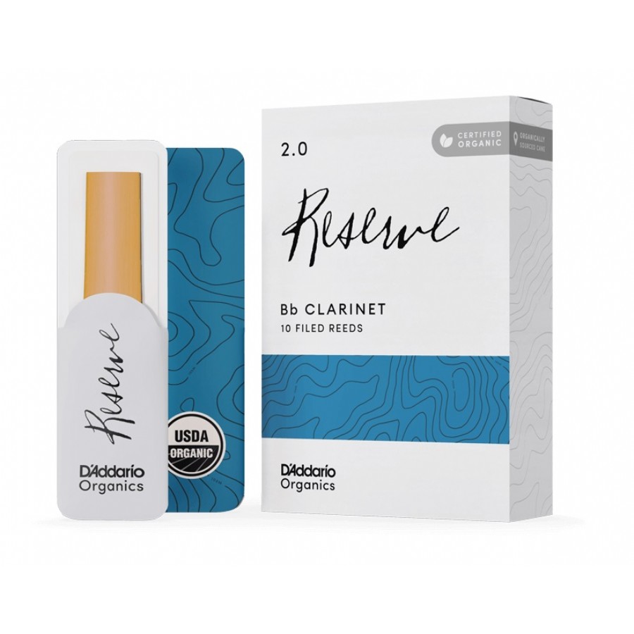 Rico Royal By Daddario Organic Reserve Bb Clarinet Reeds No:2 Bb Klarnet Kamışı (10'lu Paket)