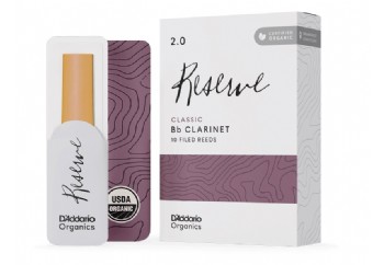 Rico Royal By Daddario Organic Reserve Classic No:2 - Bb Clarinet Reeds No:2 Bb Klarnet Kamışı (10'lu Paket)