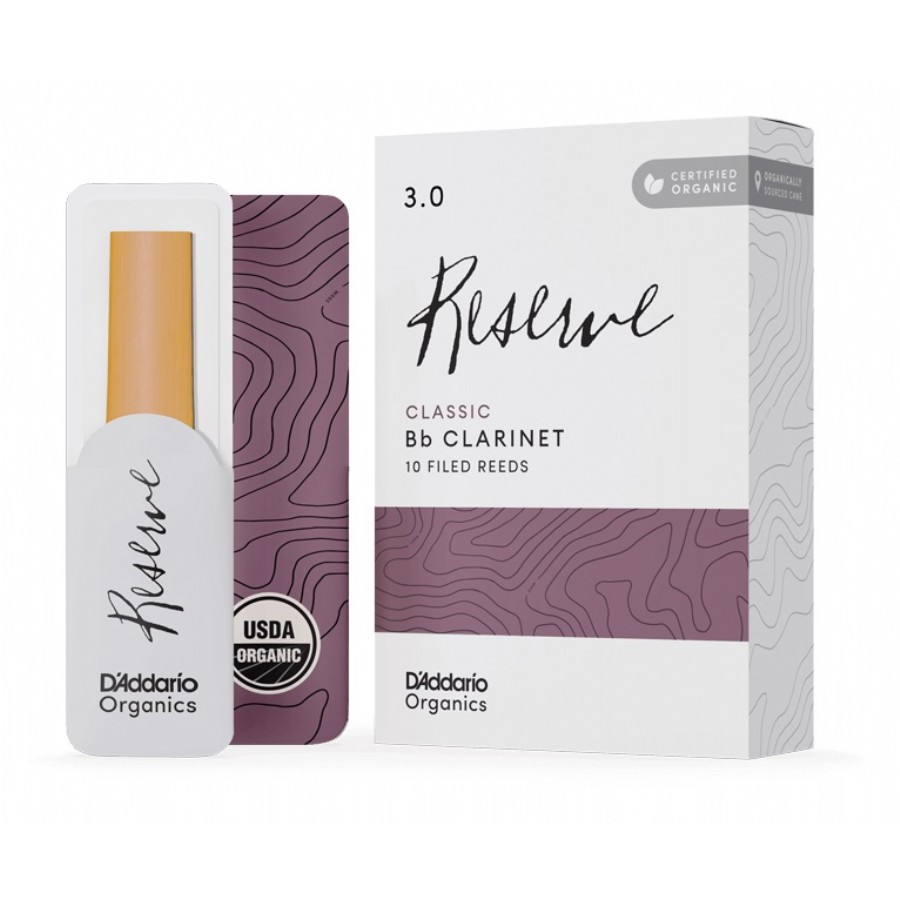 Rico Royal By Daddario Organic Reserve Classic No:3 Bb Clarinet Reeds No:2 Bb Klarnet Kamışı (10'lu Paket)