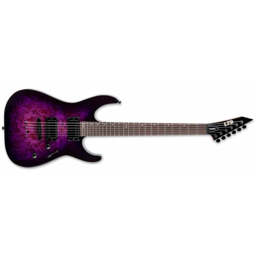 LTD M-200DX NT Purple Burst Elektro Gitar