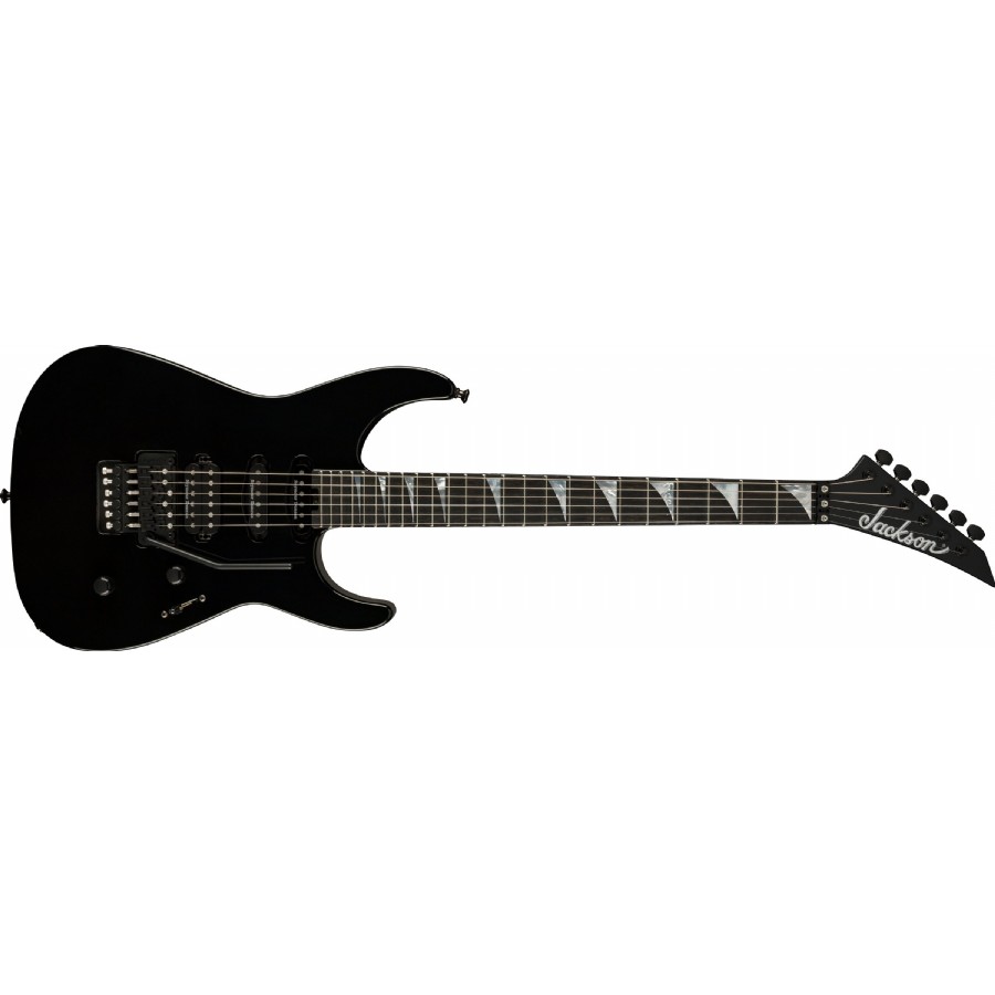 Jackson American Series Soloist SL3 Gloss Black - Ebony Elektro Gitar