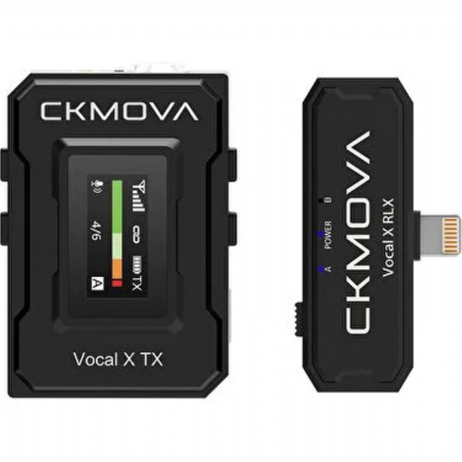 CKMOVA VOCAL X V5 2.4Ghz Dual-Channel Wireless Mic Telsiz Mikrofon Sistemi (Wireless-Kablosuz)