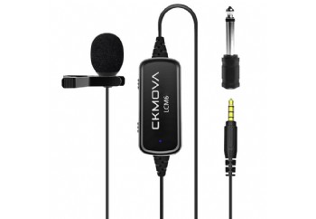 CKMOVA LCM6 Omnidirectional Lavalier Microphone with 3.5mm TRRS - Condenser Yaka Mikrofonu