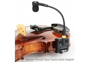 Xvive U9 Violin Wireless System Black - Telsiz Mikrofon Sistemi (Wireless-Kablosuz)