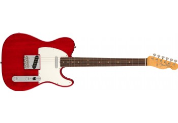 Fender American Vintage II 1963 Telecaster Crimson Red Transparent - Round-Laminated Rosewood - Elektro Gitar