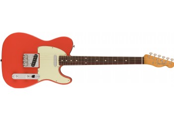 Fender Vintera II 60s Telecaster Fiesta Red - Slab Rosewood - Elektro Gitar