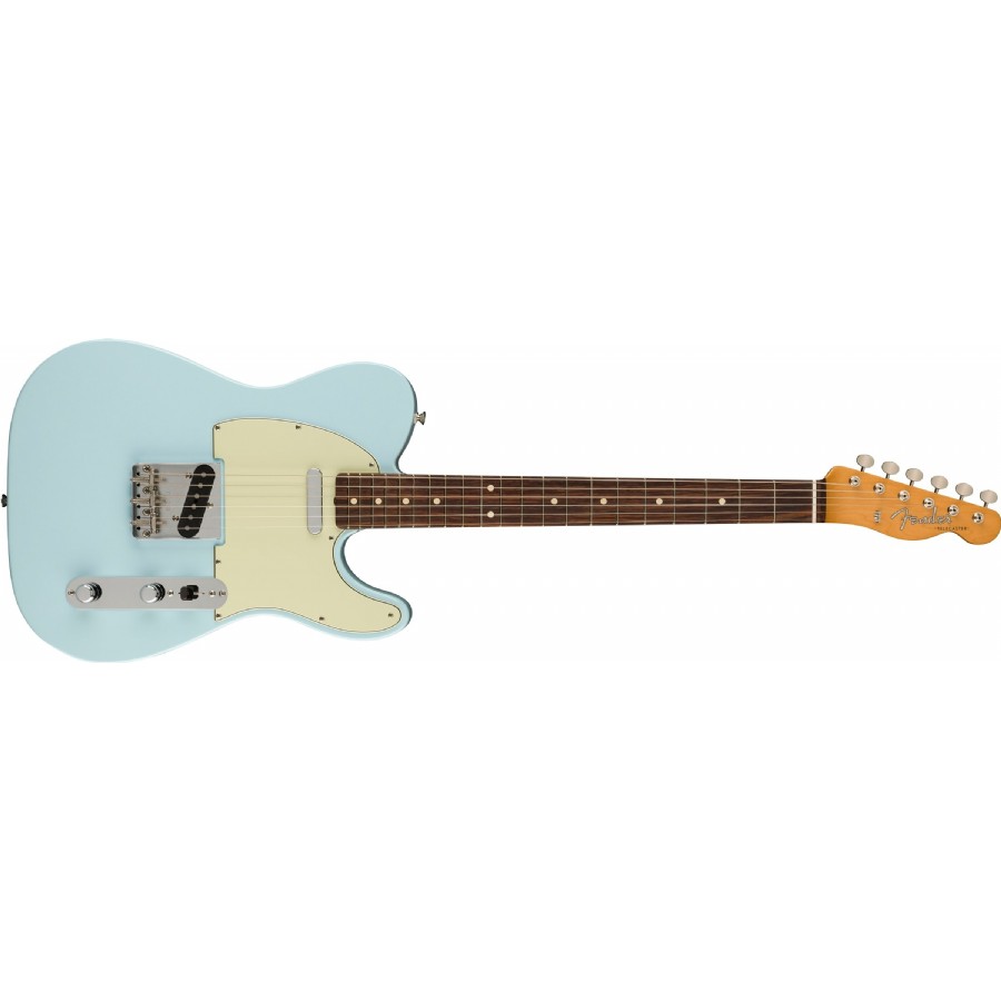 Fender Vintera II 60s Telecaster Sonic Blue - Slab Rosewood Elektro Gitar