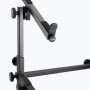 On Stage KS7365EJ Folding-Z Keyboard Stand with Second Tier 2 Katlı Org Standı