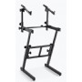 On Stage KS7365EJ Folding-Z Keyboard Stand with Second Tier 2 Katlı Org Standı