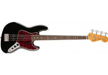 Fender Vintera II 60s Jazz Bass Black - Slab Rosewood - Bas Gitar