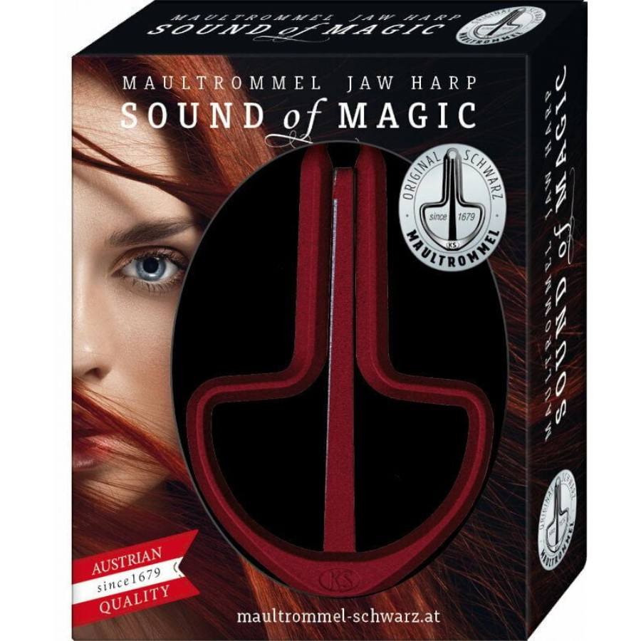 Musik Schwarz Joy Jaw Harp No:12 (85mm) Red Ağız Kopuzu