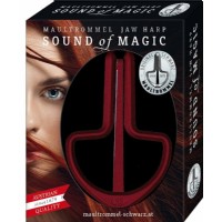 Musik Schwarz Joy Jaw Harp No:12 (85mm) Red
