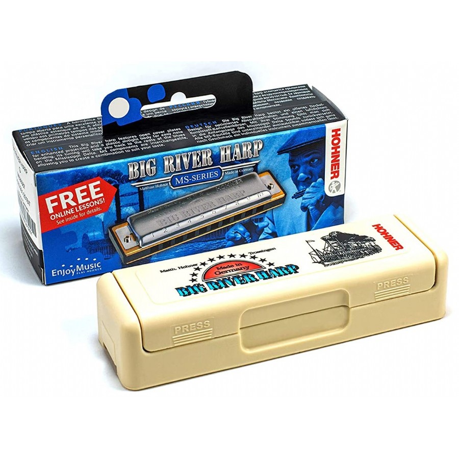 Hohner M590017 Big River Harp Do (C) Majör Mızıka
