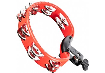 Meinl HTMT2 Stainless Steel Jingle Headliner Range Mounted Red - Tamburin