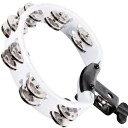 Meinl HTMT2 Stainless Steel Jingle Headliner Range Mounted White